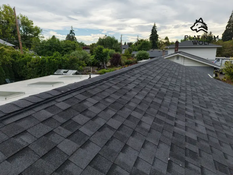 Mid century ranch roof replacement in the Willamette Valley — photo 3