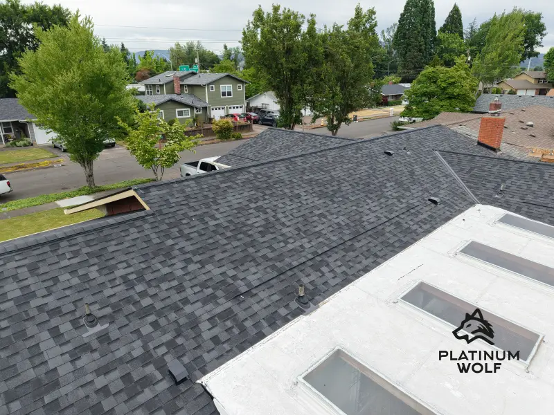 Mid century ranch roof replacement in the Willamette Valley — photo 5