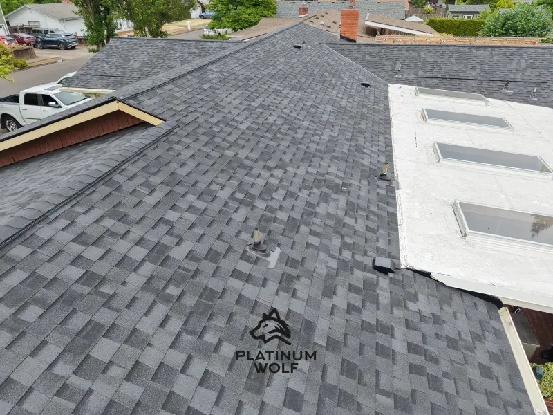 Mid century ranch roof replacement in the Willamette Valley — photo 6
