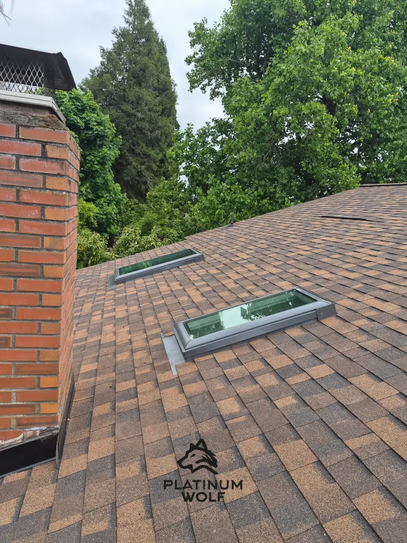 Two story contemporary roofing project in the Willamette Valley — photo 10